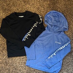 Columbia PFG long sleeve fishing shade shirts 4/5